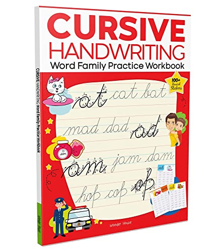 9789390183760: Cursive Handwriting: Word Family Practice Workbook