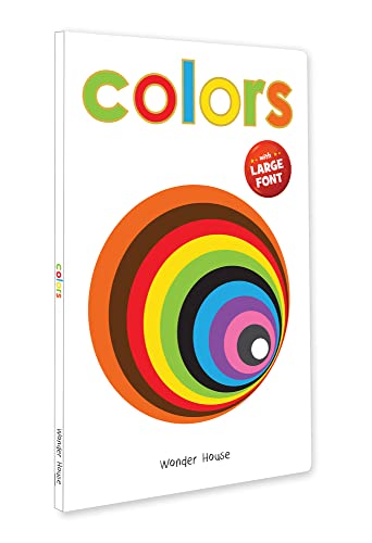 9789390183869: Colors: Early Learning Board Book With Large Font (Big Board Books)