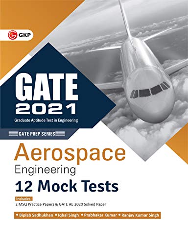 Stock image for GATE 2021 - Aerospace Engineering - 12 Mock Tests (2 MSQ Practice Papers added) for sale by dsmbooks