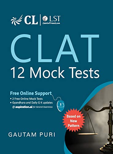 9789390187386: CLAT 2020: 12 Mock Tests