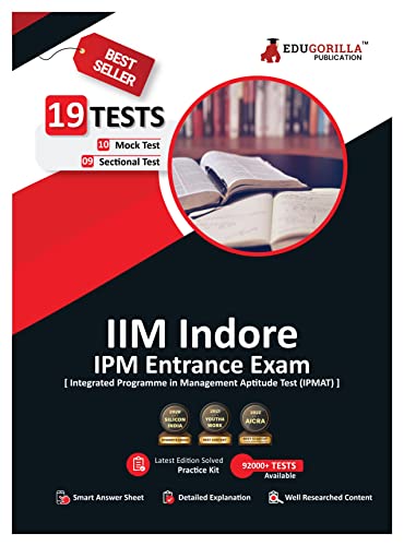Stock image for IIM Indore IPM Entrance Examination | Integrated Program in Management Aptitude Test (IPMAT) | 10 Full-length Mock Tests | Free Access to Online Tests for sale by Books Puddle