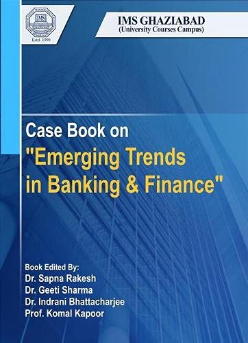 Stock image for Emerging Trends in Banking & Finance: Case Book for sale by Books Puddle
