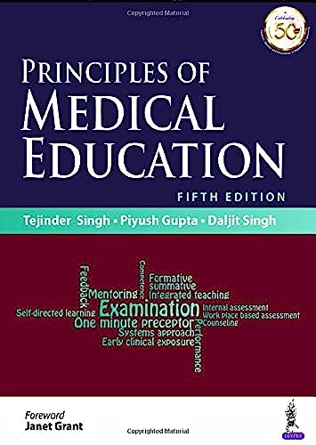 Stock image for Principles of Medical Education for sale by Books Puddle