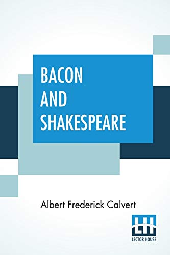 Stock image for Bacon And Shakespeare for sale by PBShop.store US