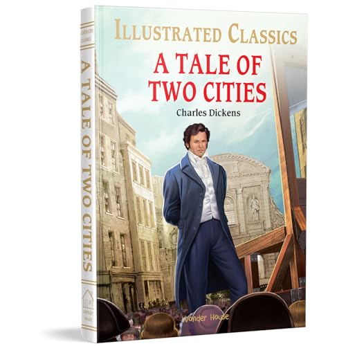 Stock image for A Tale of Two Cities : illustrated Abridged Children Classics English Novel with Review Questions for sale by dsmbooks