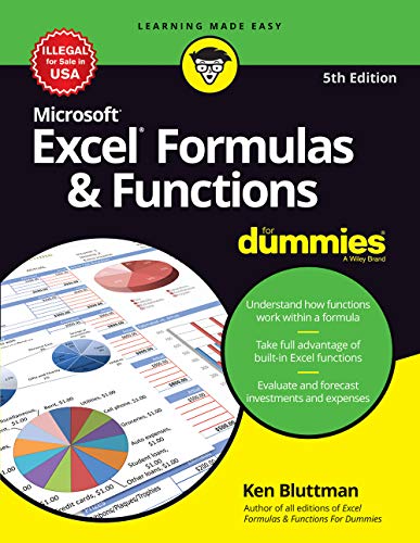 Stock image for Microsoft Excel Formulas And Functions For Dummies, 5Th Edition for sale by Books in my Basket