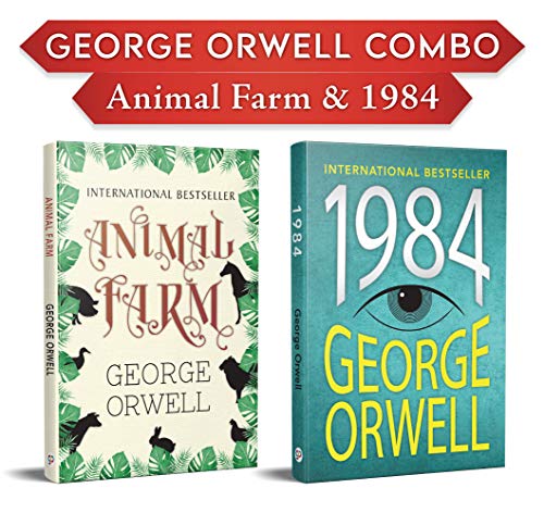 Imagen de archivo de Animal Farm & 1984 (George Orwell Combo ??? Hardcover Library Editions) a la venta por Books Puddle