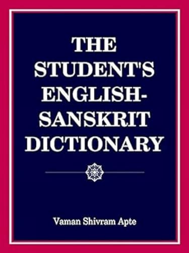 Stock image for The Students's English Sanskrit Dictionary for sale by Books Puddle