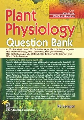 Stock image for Plant Physiology Question Bank for sale by Books Puddle