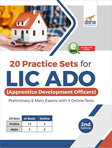 Stock image for 20 Practice Sets for LIC ADO (Apprentice Development Officers) Preliminary & Main Exams with 5 Online Tests 2nd Edition for sale by Books Puddle