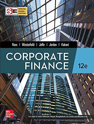 Stock image for Corporate Finance, 12Th Edition for sale by Books in my Basket
