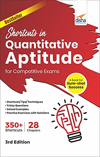 Stock image for Shortcuts in Quantitative Aptitude for Competitive Exams 3rd Edition for sale by Mispah books