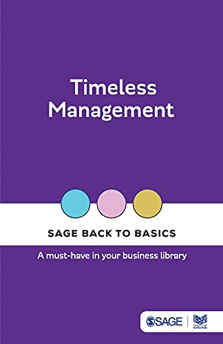 Stock image for Timeless Management (SAGE Back to Basics) for sale by Big River Books