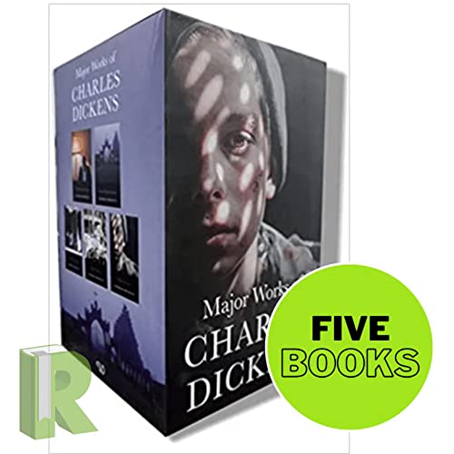 Stock image for Charles Dickens 5 Books Collection Box Set - Oliver Twist, A Christmas Carol, Hard Times, A Tale of Two Cities, Great Expectations (Major Works of Charles Dickens) for sale by dsmbooks