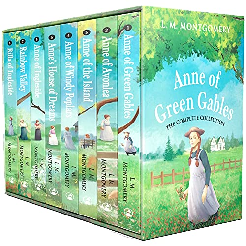 Stock image for Anne of Green Gables The Complete Collection 8 Books Box Set by L. M. Montgomery for sale by WorldofBooks