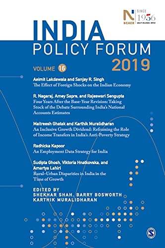Shah , India Policy Forum 2019