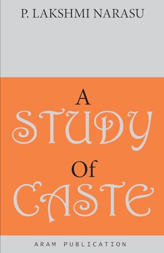 Imagen de archivo de A Study of Caste a la venta por California Books