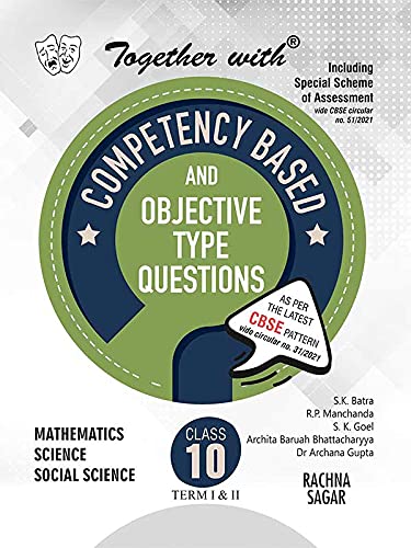 Stock image for Together with Objective Type Questions (Mathematics, Science & Social Science) for Class 10(New Edition 2021-2022) for sale by dsmbooks