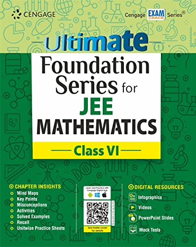 Stock image for Ultimate Foundation Series for JEE Mathematics: Class VI for sale by dsmbooks
