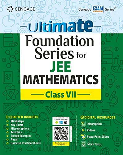 Beispielbild fr Ultimate Foundation Series For Jee Mathematics: Class Vii, 1St Edition zum Verkauf von Books in my Basket