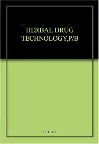 Stock image for Herbal Drug Technology for sale by Vedams eBooks (P) Ltd