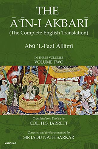 Stock image for The Ain-I Akbari (The Complete English Translation) (Volume Two) for sale by Books Puddle