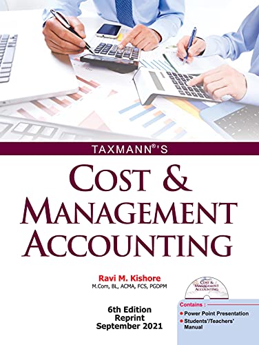 Stock image for Cost & Management Accounting, 6th Edition Reprint for sale by Books in my Basket
