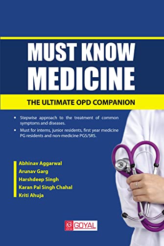 Stock image for Must Know Medicine - The Ultimate OPD Companion for sale by Books Puddle