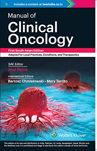 Stock image for MANUAL OF CLINICAL ONCOLOGY (SAE) (PB 2022) for sale by Kanic Books