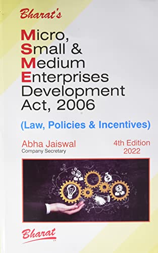 Stock image for Bharat's Micro, Small & Medium Enterprises Development Act, 2006 - 4/e, 2022 for sale by Books Puddle