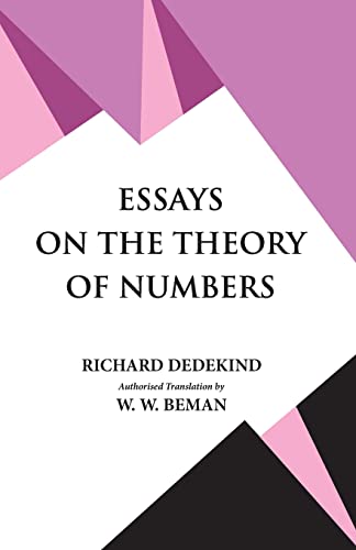 9789393971586: Essays on the Theory of Numbers
