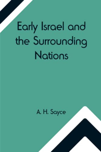 9789394950719: Early Israel and the Surrounding Nations