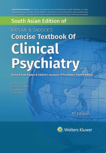 Stock image for KAPLAN AND SADOCKS CONCISE TEXTBOOK OF CLINICAL PSYCHIATRY 5ED (SAE) (PB 2023) for sale by Kanic Books