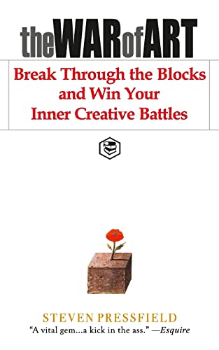 Beispielbild fr The War of Art: Break Through the Blocks and Win Your Inner Creative Battles zum Verkauf von WorldofBooks