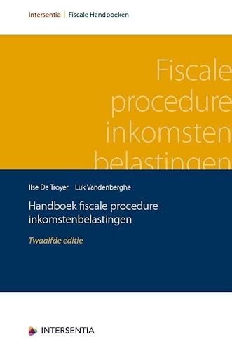 Beispielbild fr Handboek fiscale procedure inkomstenbelastingen zum Verkauf von medimops