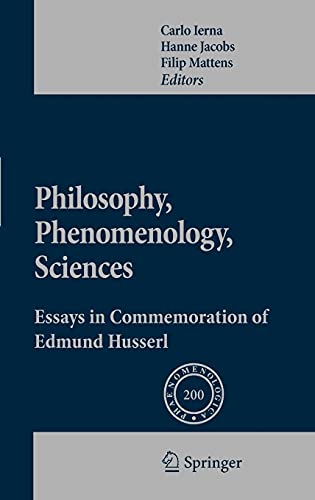 Beispielbild fr Philosophy, Phenomenology, Sciences: Essays in Commemoration of Edmund Husserl zum Verkauf von Buchpark