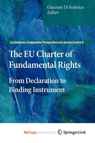 9789400701571: The Eu Charter of Fundamental Rights