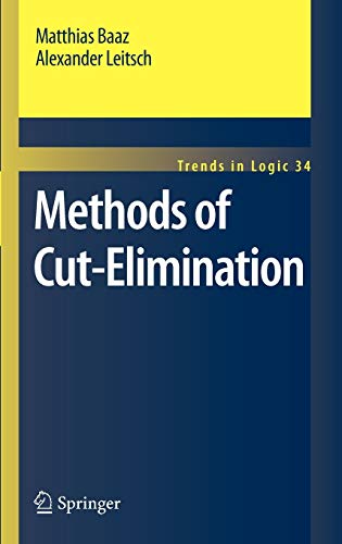 9789400703193: Methods of Cut-Elimination