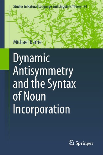 Image d'archives pour Dynamic Antisymmetry and the Syntax of Noun Incorporation mis en vente par Buchpark
