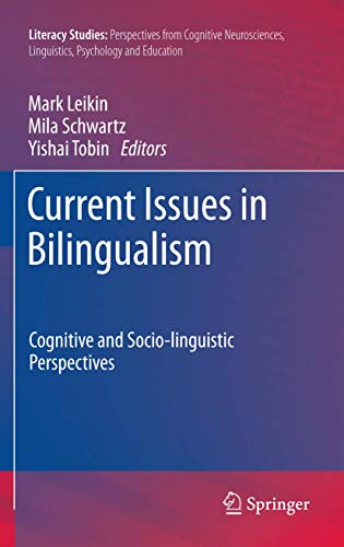 Stock image for Current Issues in Bilingualism. Cognitive and Socio-linguistic Perspectives. for sale by Gast & Hoyer GmbH