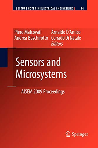 Stock image for Sensors and Microsystems: AISEM 2009 Proceedings (Lecture Notes in Electrical Engineering, 54) for sale by Lucky's Textbooks