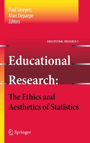 Stock image for Educational Research - the Ethics and Aesthetics of Statistics (Educational Research, 5) for sale by GF Books, Inc.