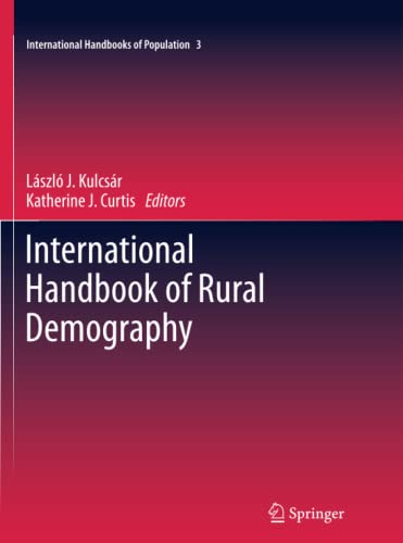 Stock image for International Handbook of Rural Demography (International Handbooks of Population) for sale by Revaluation Books