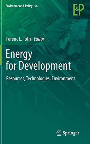 Beispielbild fr Energy for Development. Resources, Technologies, Environment. zum Verkauf von Gast & Hoyer GmbH