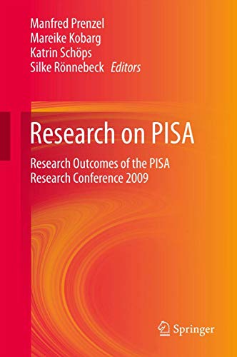 Stock image for Research on PISA : Research Outcomes of the PISA Research Conference 2009 for sale by Buchpark