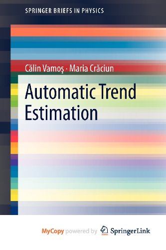 9789400748262: Automatic trend estimation