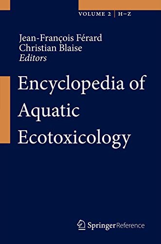 Imagen de archivo de Encyclopedia of aquatic ecotoxicology. a la venta por Gast & Hoyer GmbH