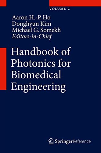 Imagen de archivo de Handbook of photonics for biomedical engineering. a la venta por Gast & Hoyer GmbH