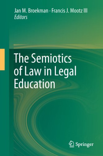 9789400753594: The Semiotics of Law in Legal Education