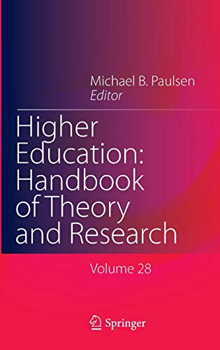 Beispielbild fr Higher Education: Handbook of Theory and Research : Volume 28 zum Verkauf von Buchpark